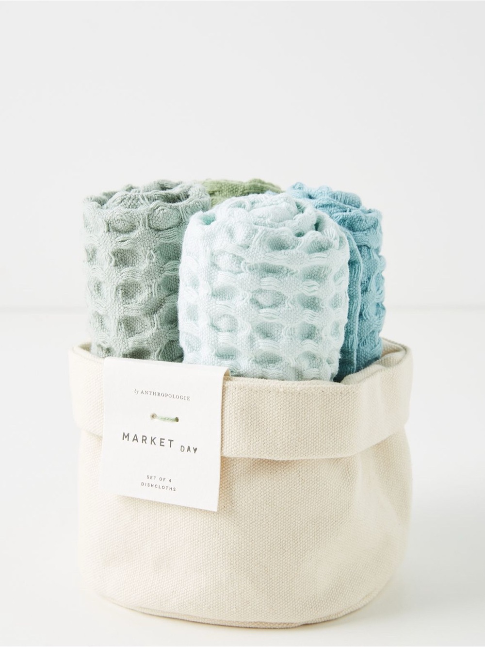 Anthropologie Waffle Dishcloths, Set of 4